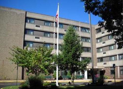 Permanent Housing program Exterior of Lindenwold Towers
